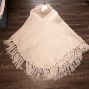NWT Charlie Paige sweater poncho one size fits all